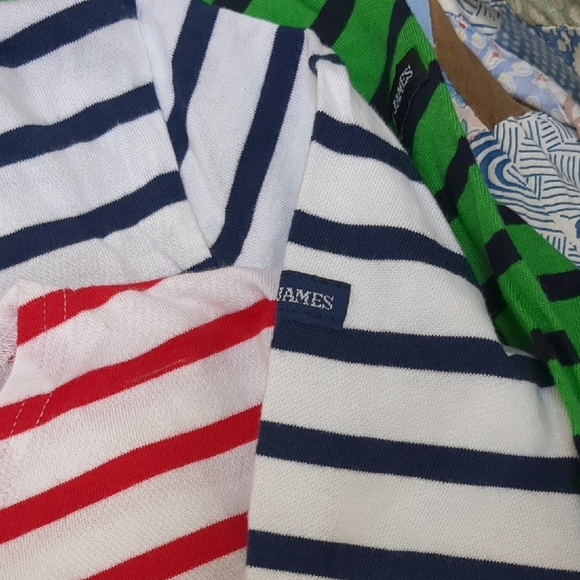 Saint James Bundle of 3 Breton Striped T Shirts - Picture 3 of 8